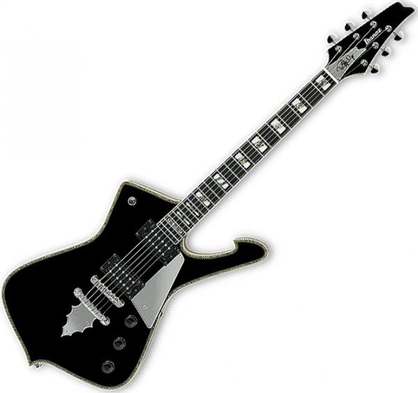 Solidbody e-gitarre Ibanez Paul Stanley PS120 BK - Black