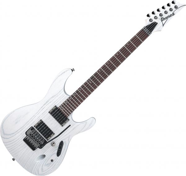 Solidbody e-gitarre Ibanez Paul Waggoner PWM20 - White stain