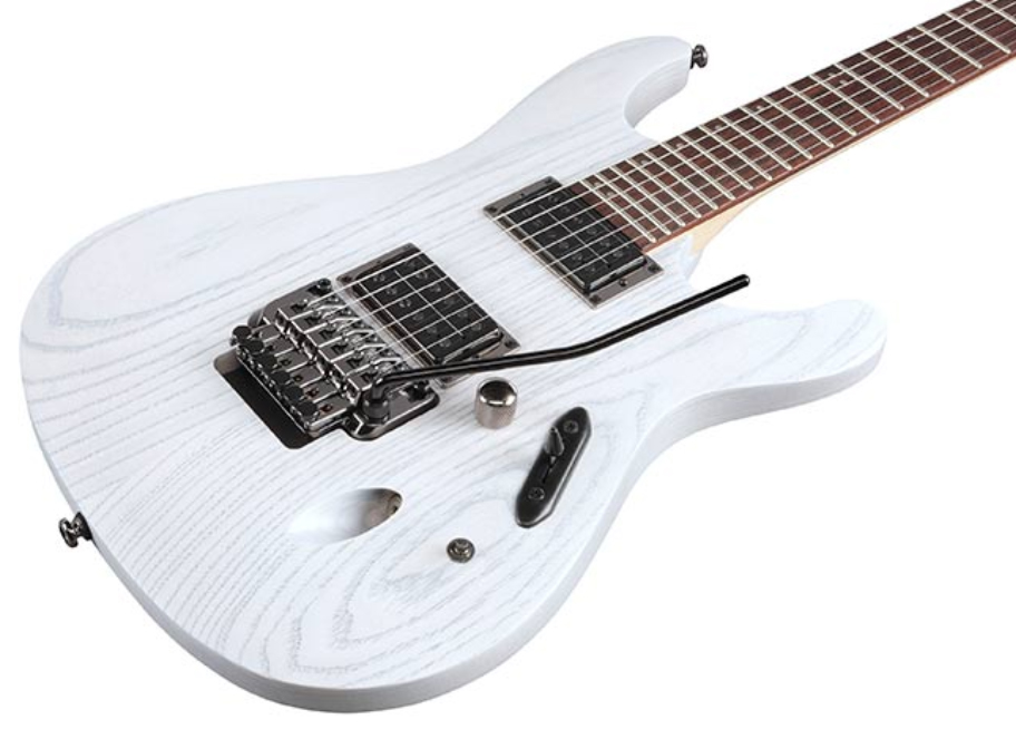 Ibanez Paul Waggoner Pwm20 Signature Hh Fr Rw - White Stain - E-Gitarre in Str-Form - Variation 2
