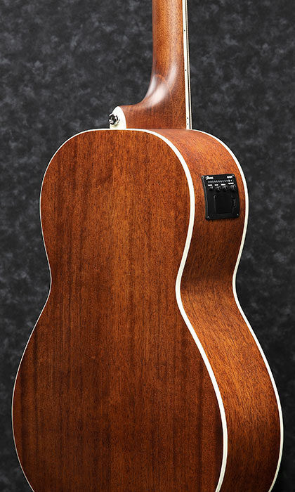 Ibanez Pnb14e Opn Parlor Tout Acajou Il - Natural - Akustische Bass - Variation 2