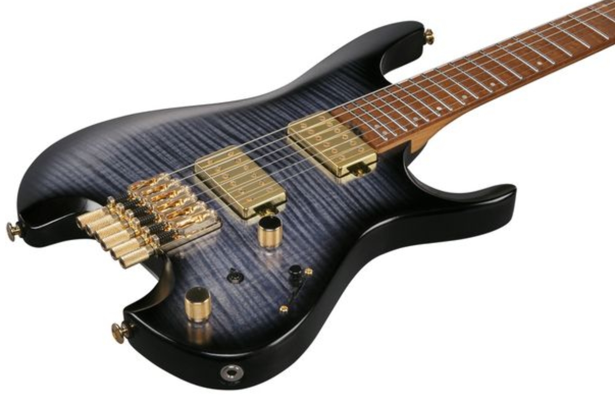 Ibanez Q52fmg Drl Quest Standard 2h Ht Mn - Deep Twilight Burst Low Gloss - Elektrische Reisegitarre - Variation 2