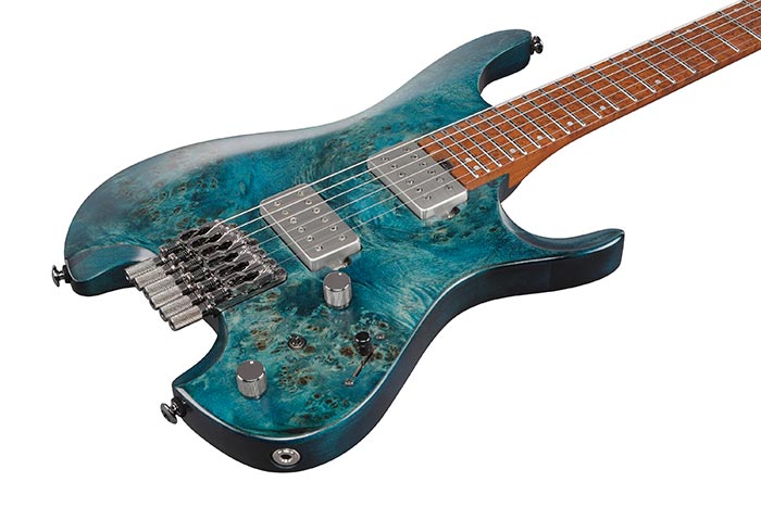 Ibanez Q52pb Col Quest Standard 2h Ht Mn - Cosmic Blue Low Gloss - Elektrische Reisegitarre - Variation 2