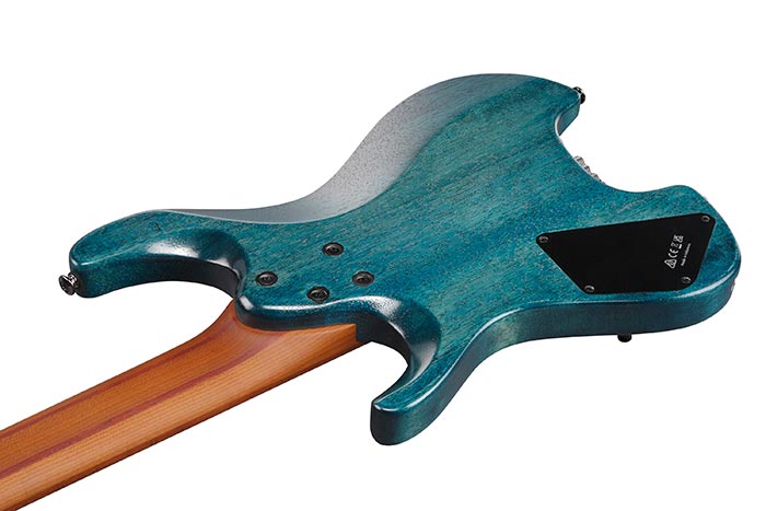 Ibanez Q547pb Col Quest Standard 7c Hss Ht Mn - Cosmic Blue Low Gloss - Elektrische Reisegitarre - Variation 5