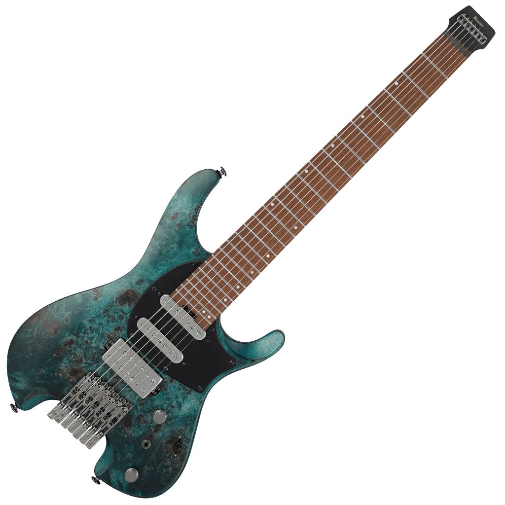 Ibanez Q547pb Col Quest Standard 7c Hss Ht Mn - Cosmic Blue Low Gloss - Elektrische Reisegitarre - Variation 8
