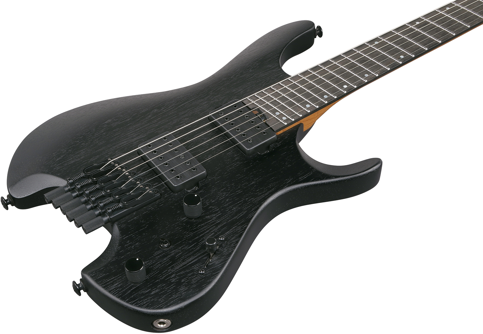 Ibanez Qx52b Wk Quest 2h Ht Eb - Weathered Black - Double Cut E-Gitarre - Variation 2