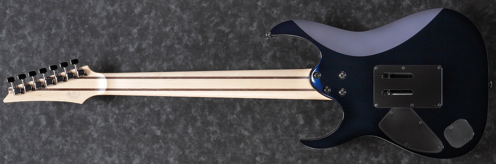 Ibanez Rg2027rxl Dtb Prestige Jap 7c Baryton 2h Dimarzio Fr Rw - Dark Tide Blue - Bariton E-Gitarre - Variation 1