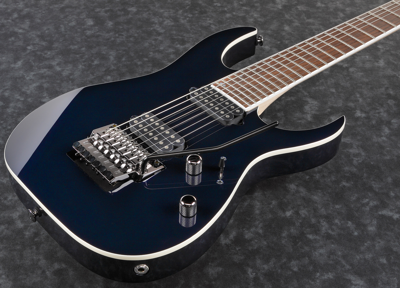 Ibanez Rg2027rxl Dtb Prestige Jap 7c Baryton 2h Dimarzio Fr Rw - Dark Tide Blue - Bariton E-Gitarre - Variation 2