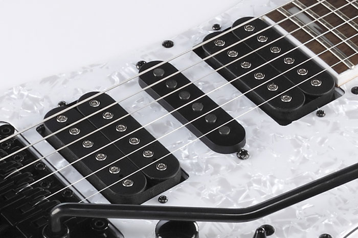 Ibanez Rg350dxzl Wh Lh Gaucher Standard Hsh Fr Jat - White - E-Gitarre für Linkshänder - Variation 1