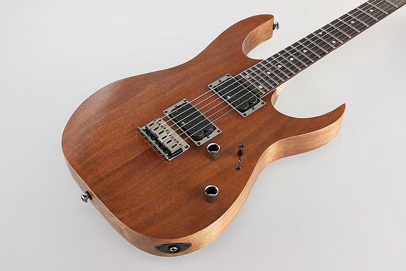 Ibanez Rg421 Mol Standard Hh Ht Jat - Natural Mahogany - E-Gitarre in Str-Form - Variation 2