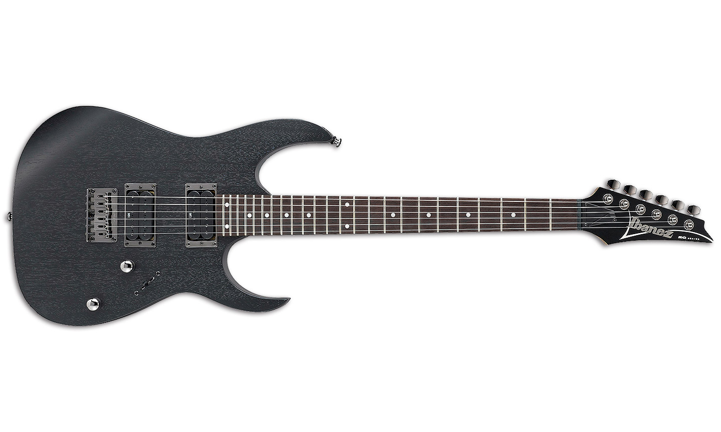 Ibanez Rg421 Wk Hh Ht Rw - Weathered Black - E-Gitarre in Str-Form - Variation 1