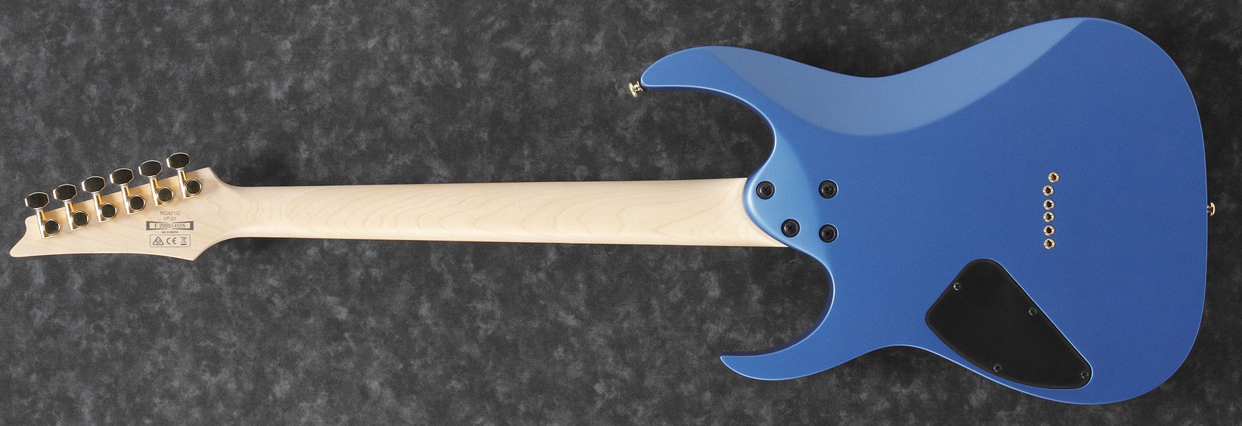 Ibanez Rg421g Lbm Standard Ht Hh Jat - Laser Blue Matte - E-Gitarre in Str-Form - Variation 1