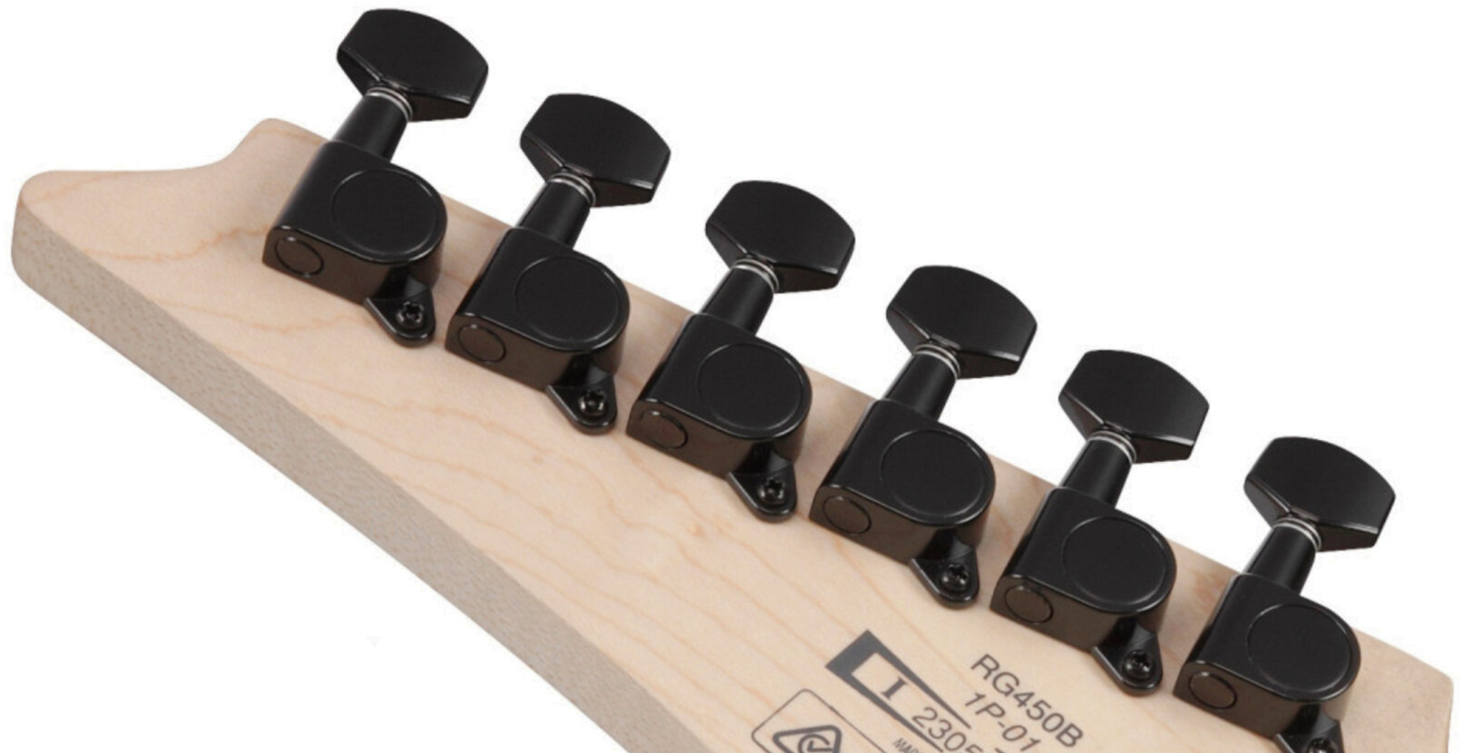 Ibanez Rg450b Wk Standard Hsh Trem Jat - Weathered Black - E-Gitarre in Str-Form - Variation 4