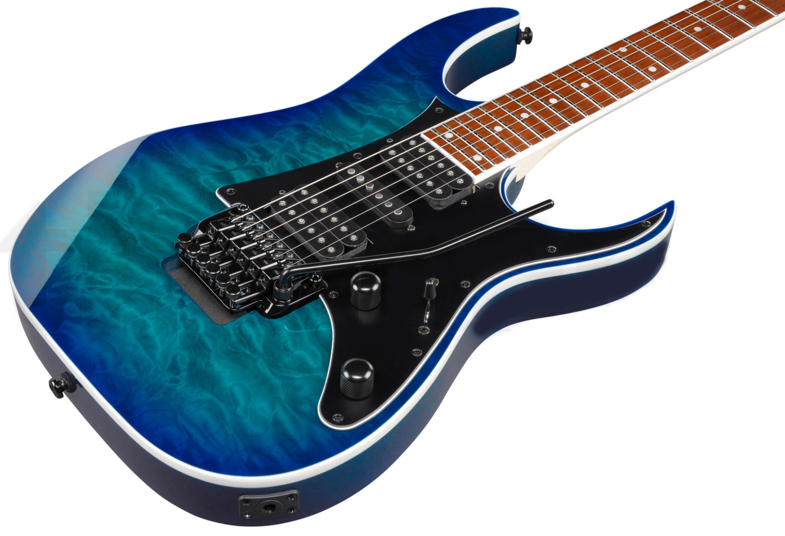 Ibanez Rg450qmb Spb Standard Hsh Trem Jat - Sapphire Blue - E-Gitarre in Str-Form - Variation 1