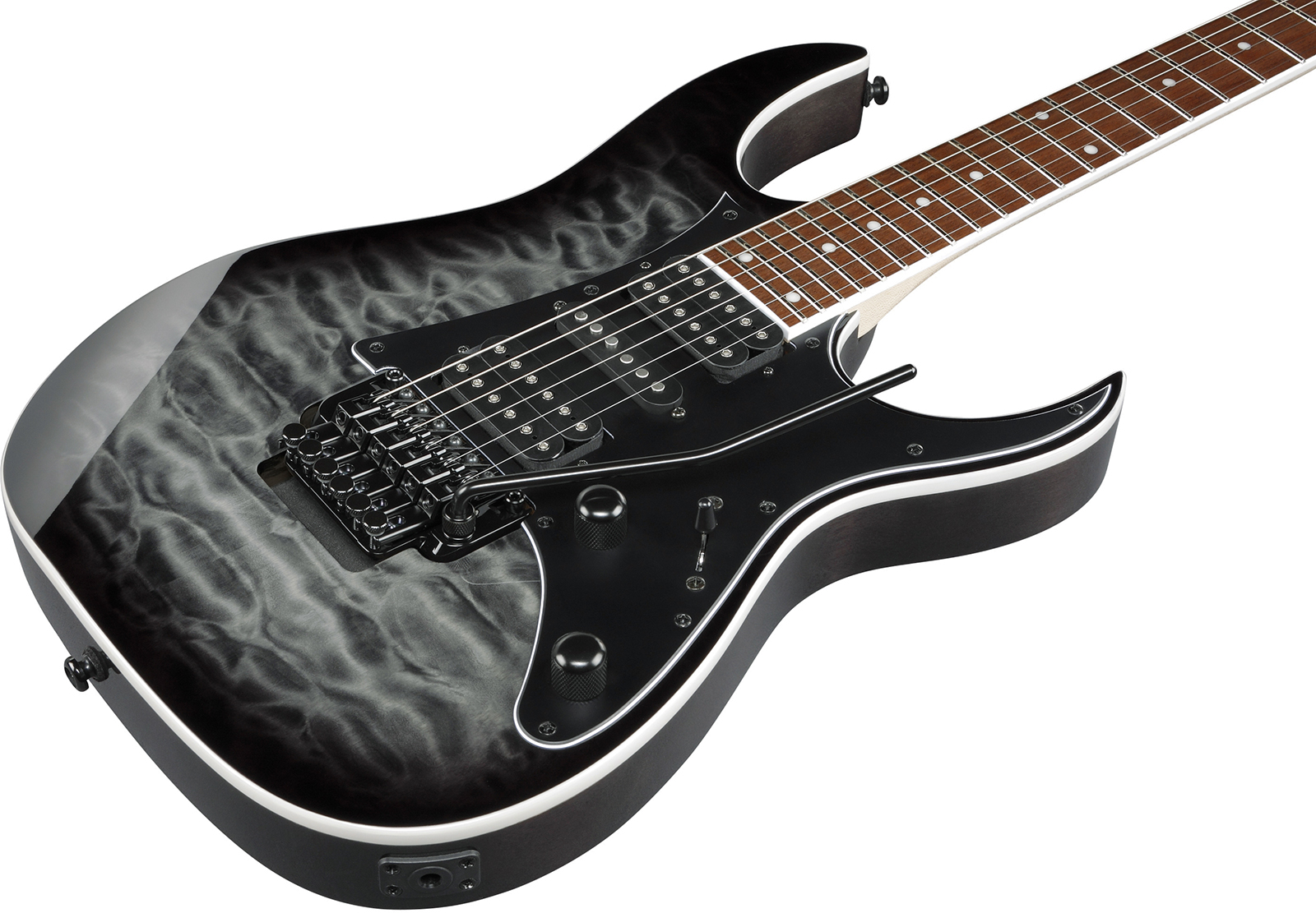 Ibanez Rg450qmb Tgb Standard Hsh Trem Jat - Transparent Gray Burst - E-Gitarre in Str-Form - Variation 2