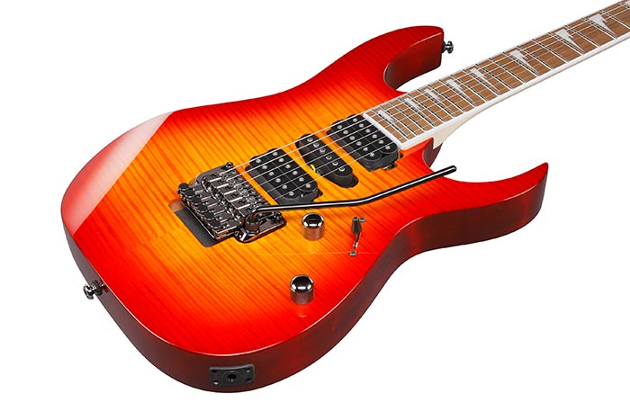 Ibanez Rg470dxfm Cs Standard Hsh Fr Jat - Cherry Sunburst - E-Gitarre in Str-Form - Variation 2