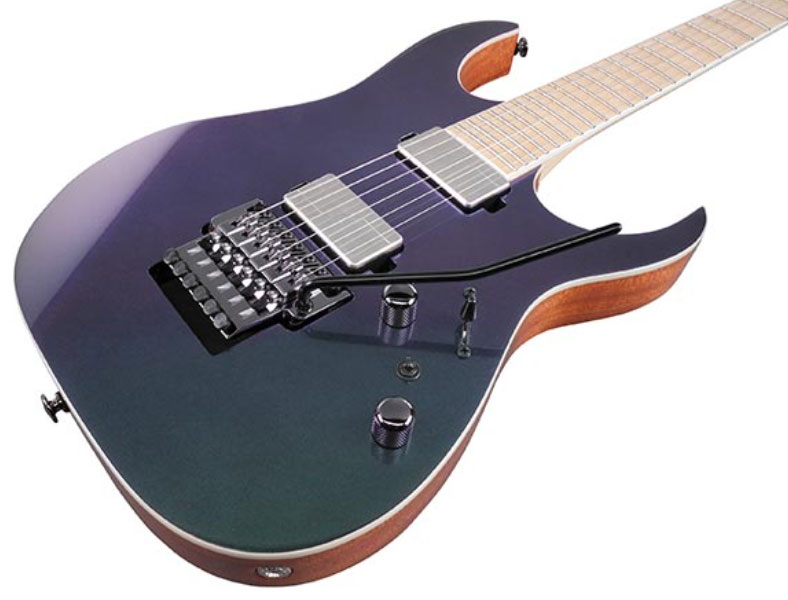 Ibanez Rg5120m Prt Prestige Japon Hh Fishman Fluence Fr Mn - Polar Lights - E-Gitarre in Str-Form - Variation 2