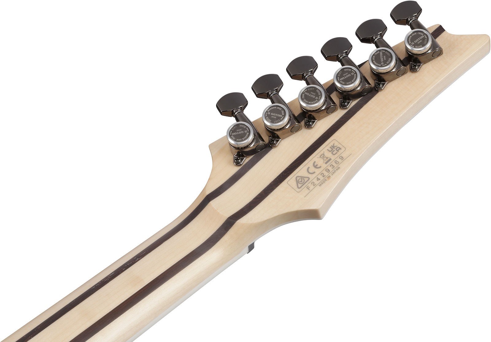 Ibanez Rg5121rl Dbf Lh Prestige Jap Gaucher 2h Fishman Fluence  Ht Rw - Dark Tide Blue Flat - E-Gitarre in Str-Form - Variation 4