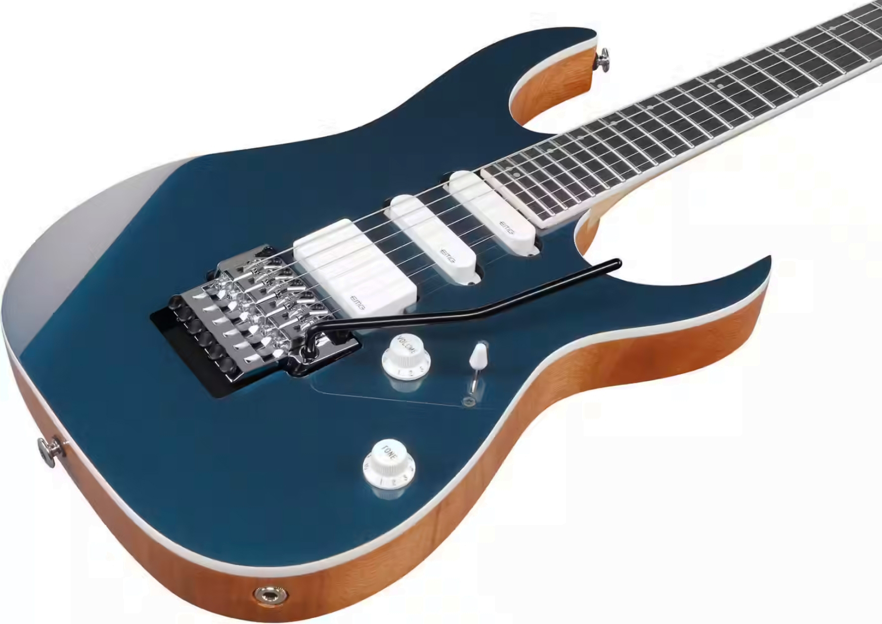 Ibanez Rg5440c Dfm Prestige Jap Hss Emg Trem Eb - Deep Forest Green Metallic - E-Gitarre in Str-Form - Variation 1