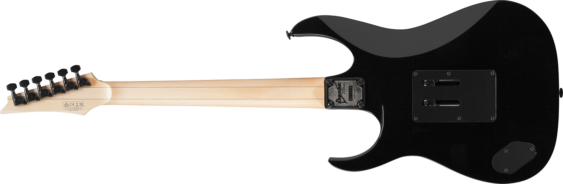 Ibanez Rg550 Bk Genesis Jap Hsh Fr Mn - Black - E-Gitarre in Str-Form - Variation 1
