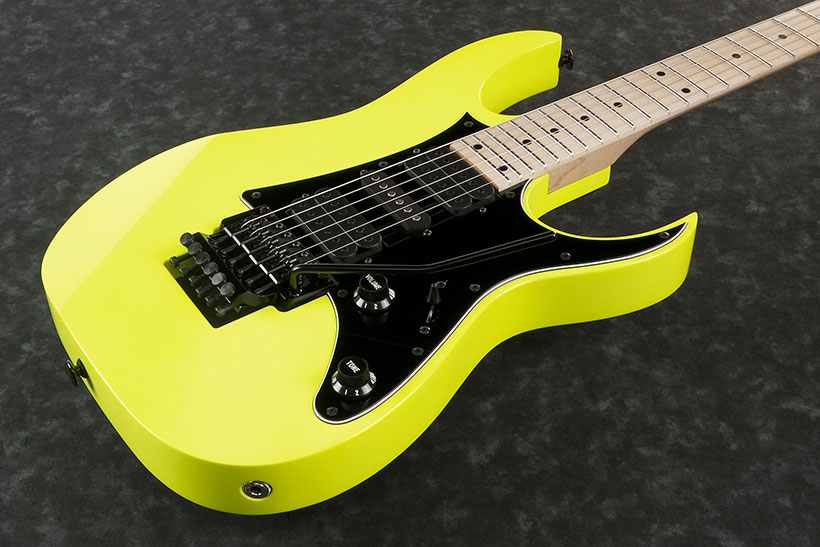 Ibanez Rg550 Dy Genesis Japon Hsh Fr Mn - Desert Sun Yellow - E-Gitarre in Str-Form - Variation 1