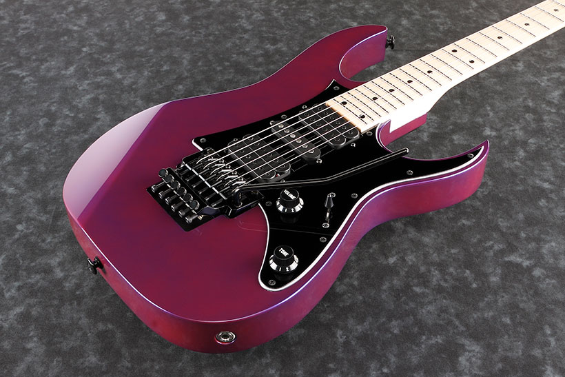 Ibanez Rg550 Pn Genesis Japon Hsh Fr Mn - Purple Neon - E-Gitarre in Str-Form - Variation 1