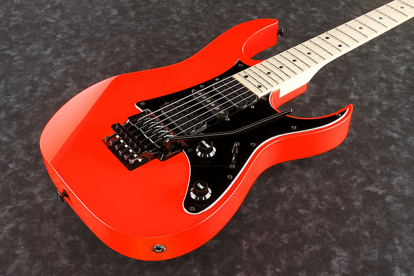 Ibanez Rg550 Rf Genesis Japon Hsh Fr Mn - Road Flare Red - E-Gitarre in Str-Form - Variation 1