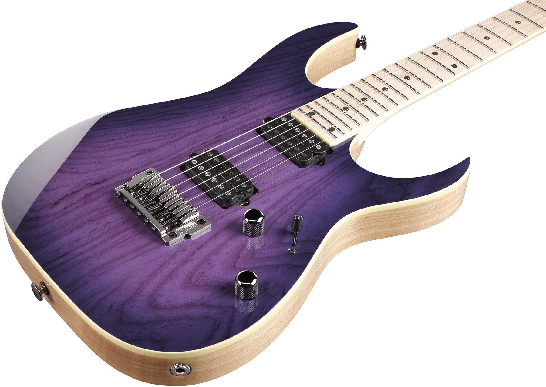 Ibanez Rg652ahmfx Rpb Prestige Jap Hh Dimarzio Ht Mn - Royal Plum Burst - E-Gitarre in Str-Form - Variation 2