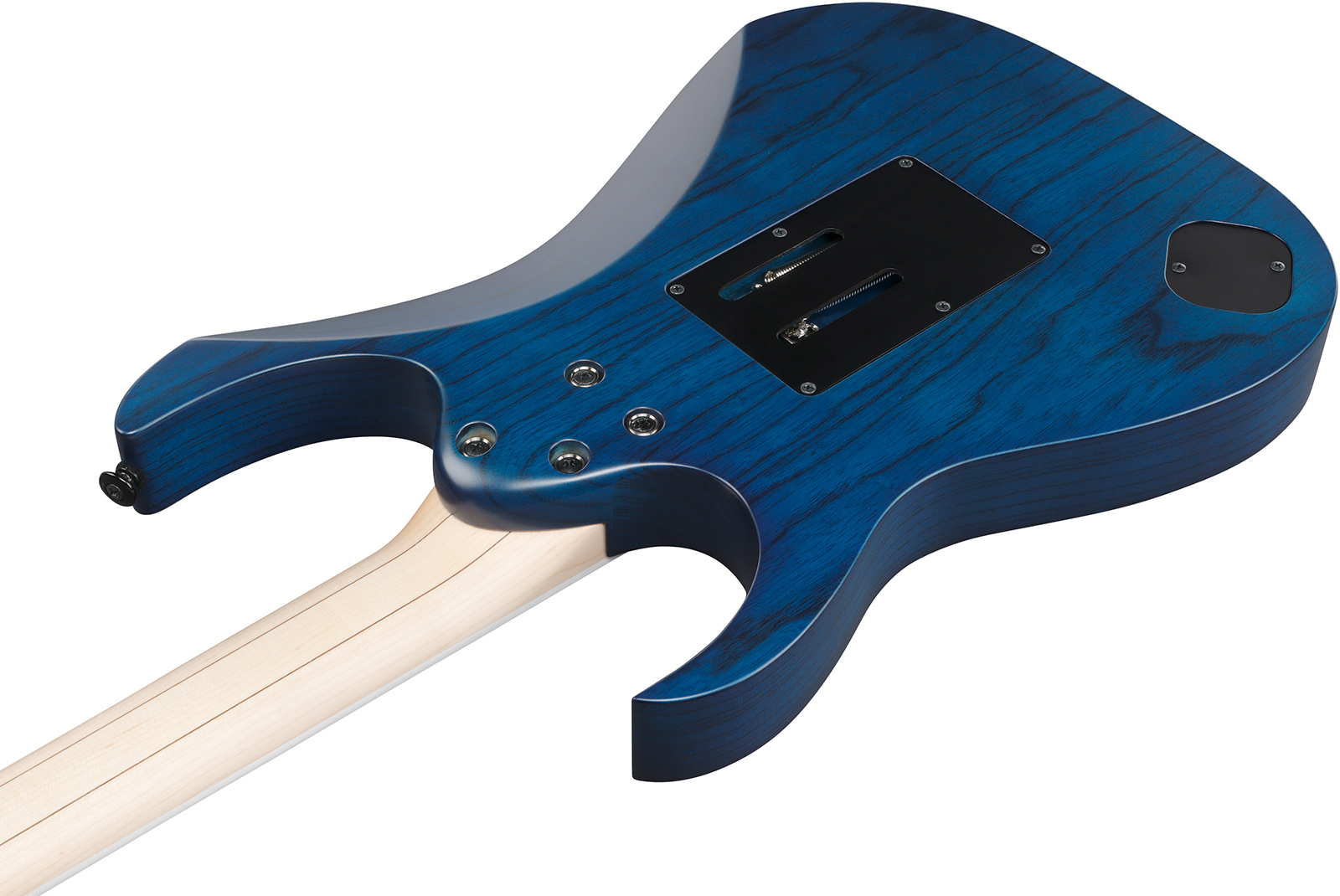 Ibanez Rg653dx Tdf Prestige Jap 2h Rw - Transparent Deep Blue Flat - E-Gitarre in Str-Form - Variation 3