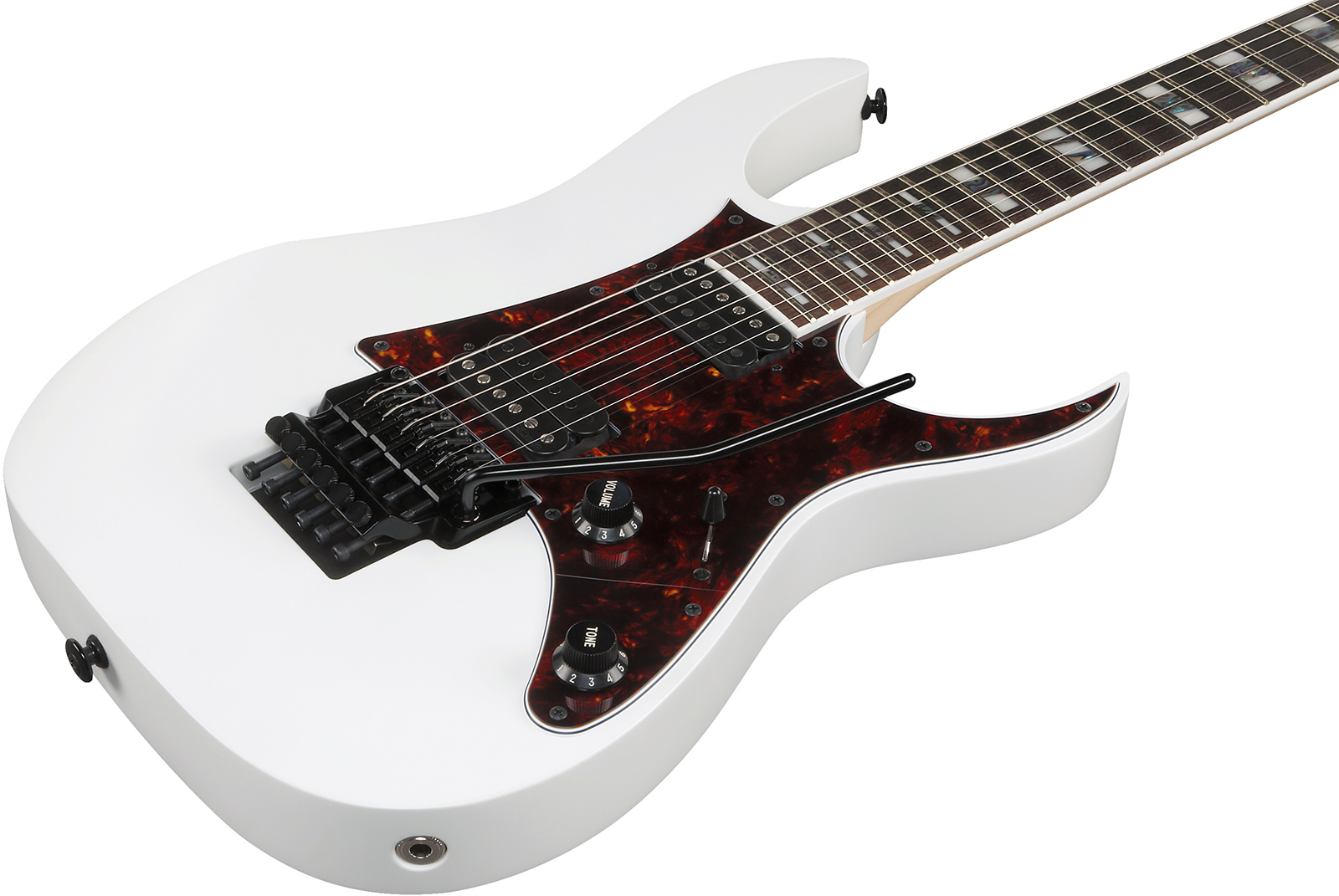 Ibanez Rg653dx Whf Prestige Jap 2h Dimarzio Fr Rw - White Flat - E-Gitarre in Str-Form - Variation 2