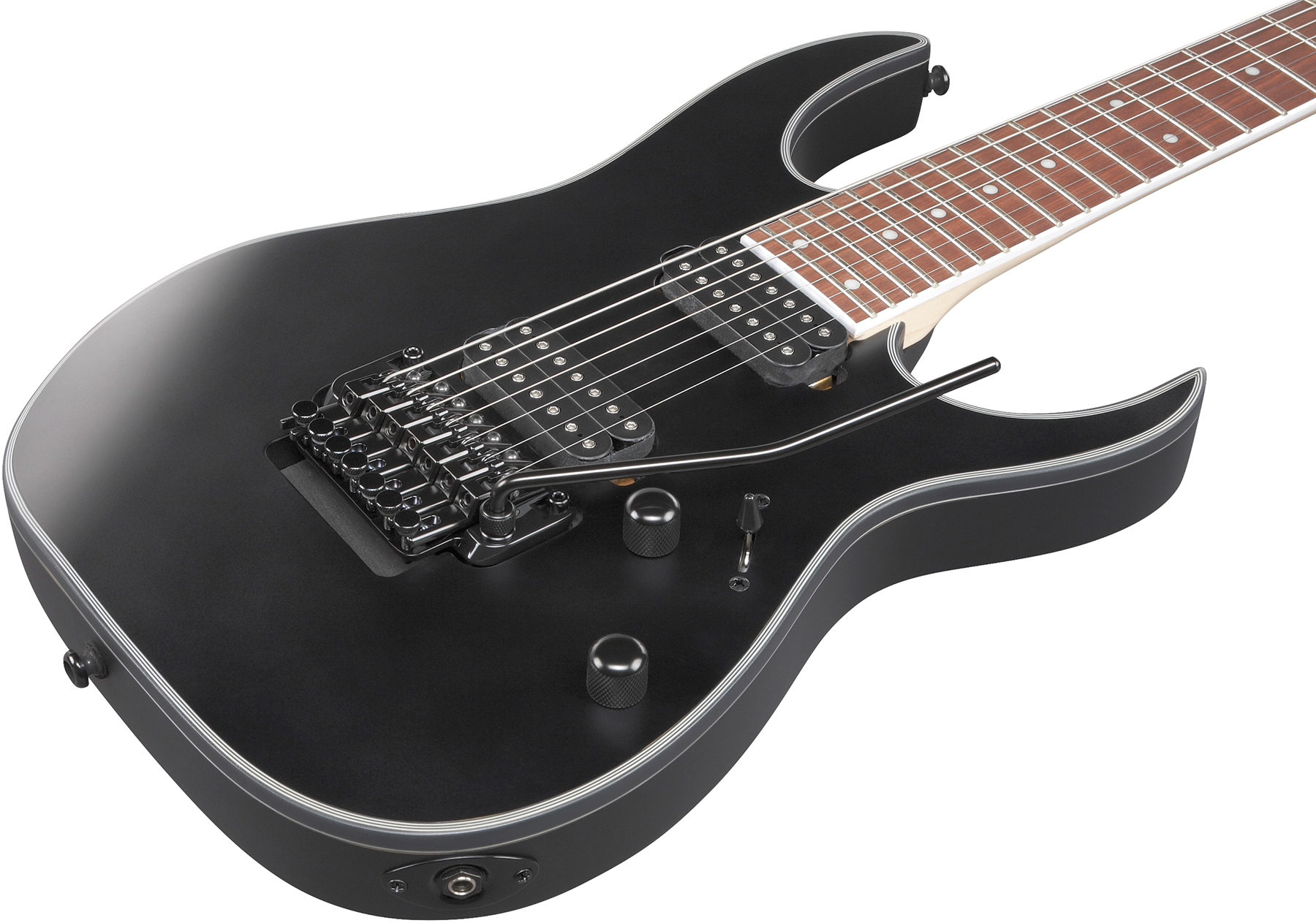 Ibanez Rg7320ex Bkf 7c 2h Fr Jat - Black Flat - 7-saitige E-Gitarre - Variation 2