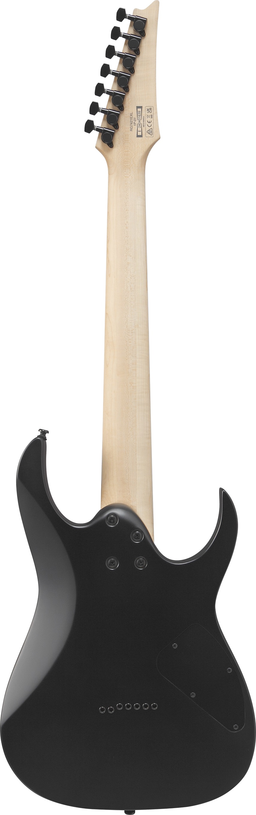 Ibanez Rg7421exlbkf Gaucher Ht Hh Ja - Black Flat - E-Gitarre in Str-Form - Variation 1