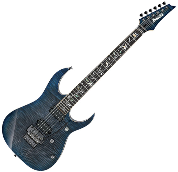 Ibanez Rg8520 Sde Prestige Japon Hh Dimarzio Fr Eb +etui - Sodalite - E-Gitarre in Str-Form - Variation 1