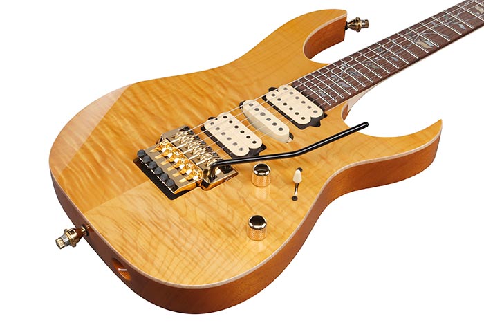 Ibanez Rg8570em Nt J.custom Jap Hsh Dimarzio Fr Rw - Natural - E-Gitarre in Str-Form - Variation 2