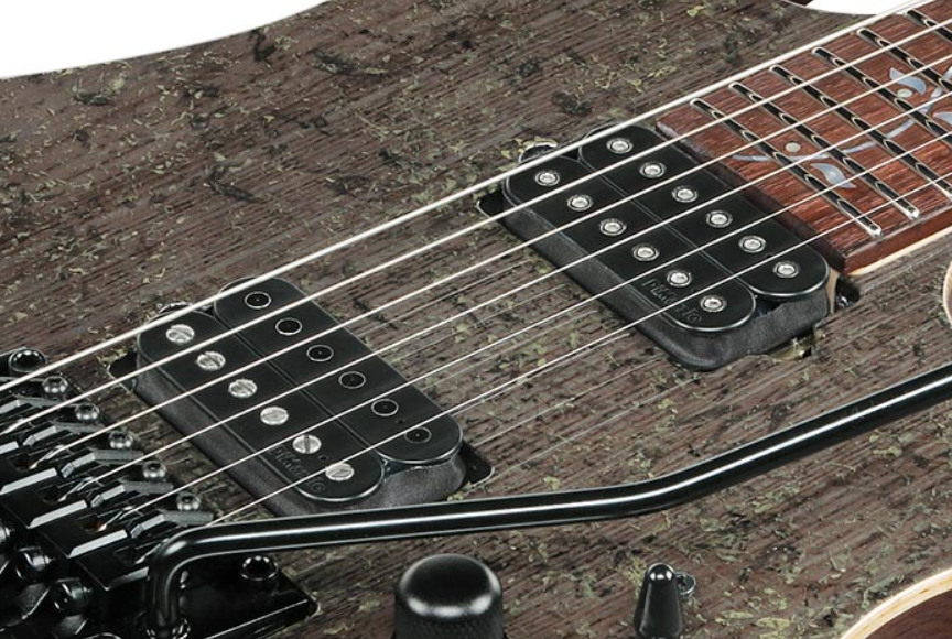 Ibanez Rg8620 Bqz J.custom Jap 2h Dimarzio Fr Eb - Black Quartz - E-Gitarre in Str-Form - Variation 2