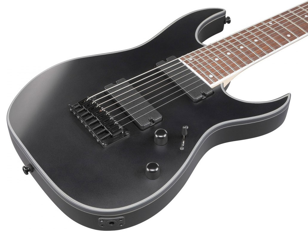 Ibanez Rg8ex Bkf Standard 8c 2h Ht Jat - Black Flat - Bariton E-Gitarre - Variation 2