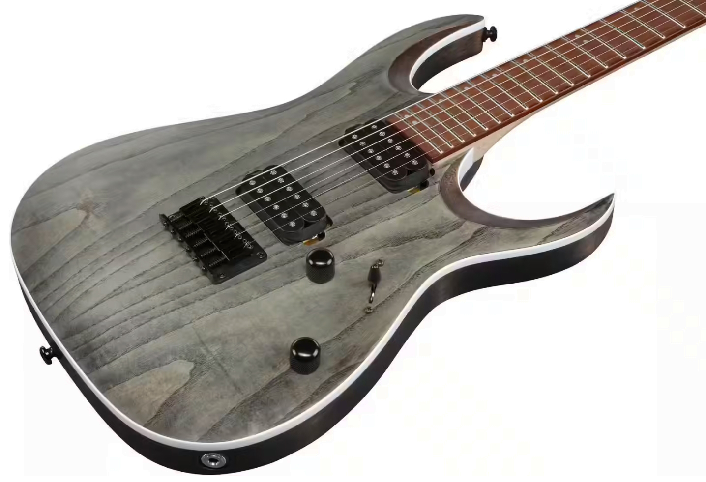 Ibanez Rga42ah Bks Standard 2h Ht Jat - Black Stained - E-Gitarre in Str-Form - Variation 1