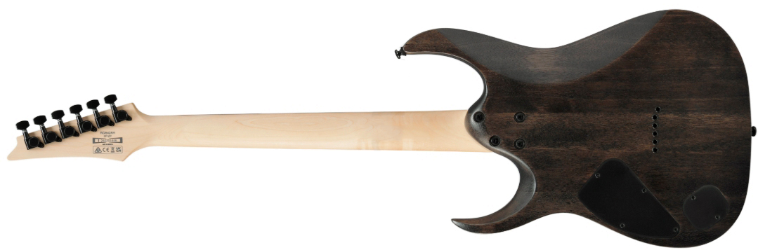 Ibanez Rga42ah Bks Standard 2h Ht Jat - Black Stained - E-Gitarre in Str-Form - Variation 2