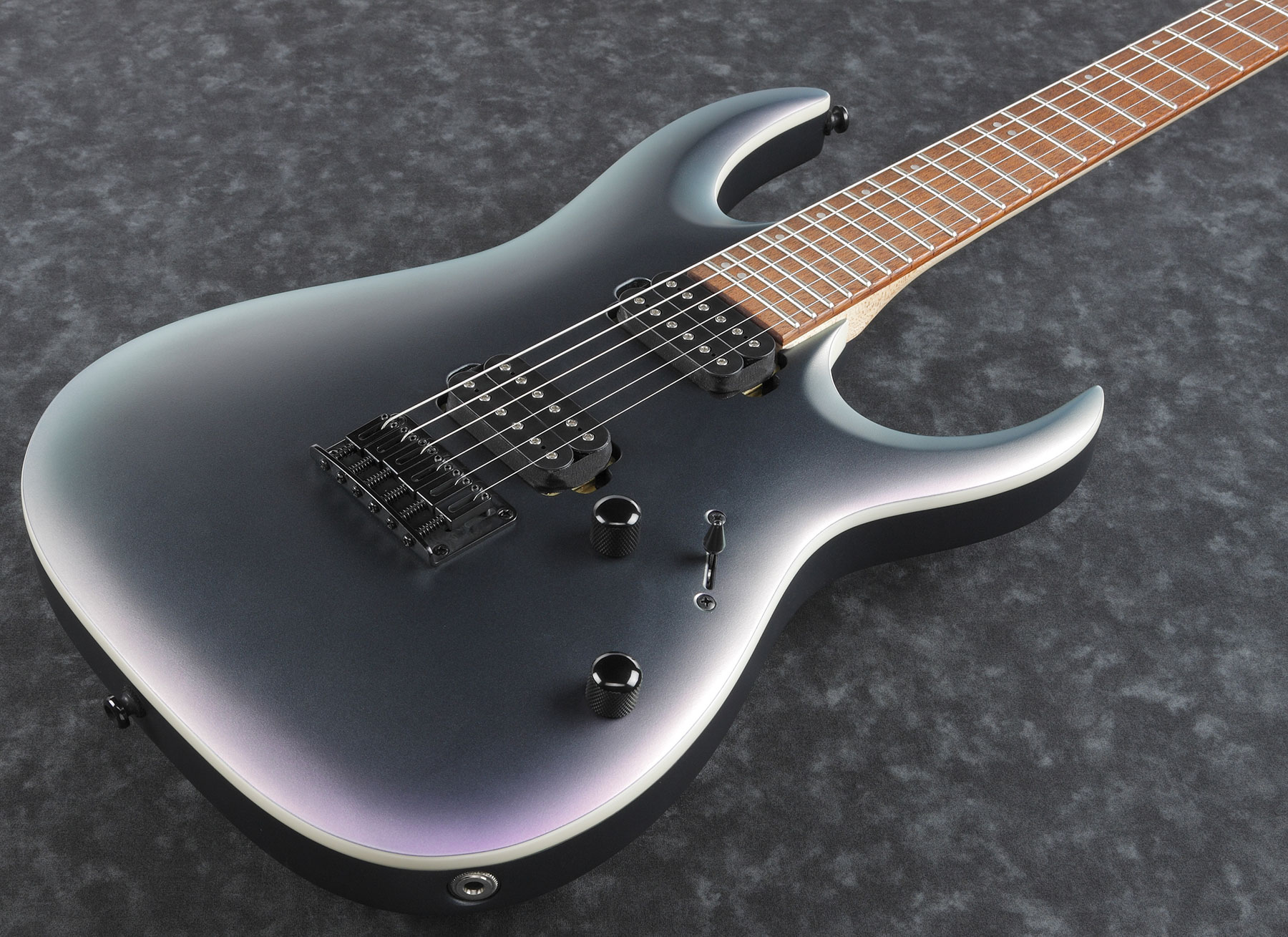 Ibanez Rga42ex Bam Standard Ht Hh Jat - Black Aurora Burst Matte - E-Gitarre in Str-Form - Variation 2