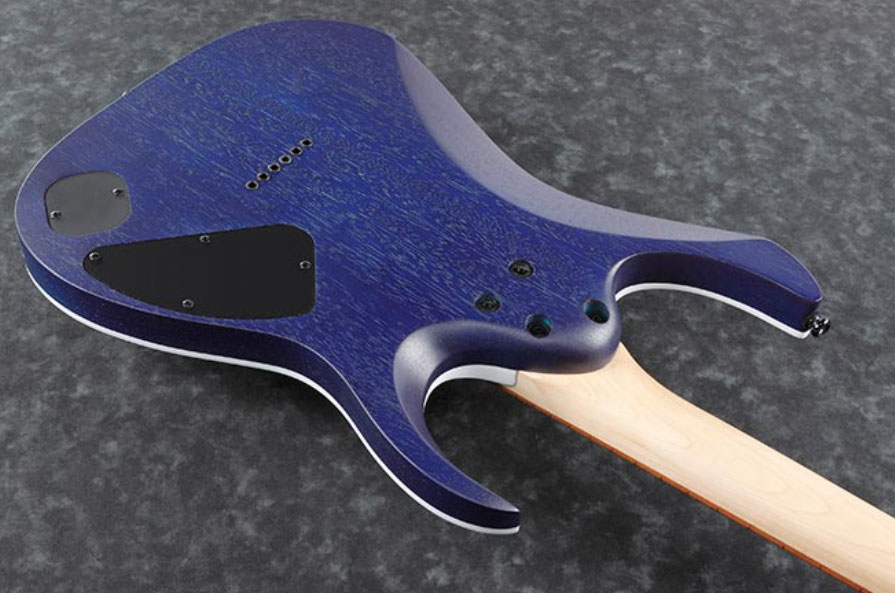 Ibanez Rga42fml Blf Gaucher Standard Hh Ht Rw - Blue Lagoon Burst Flat - E-Gitarre in Str-Form - Variation 3