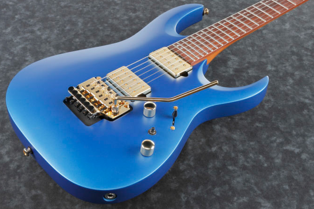 Ibanez Rga42hpt Lbm Standard  Hh Fr Jat - Laser Blue Matte - E-Gitarre in Str-Form - Variation 2