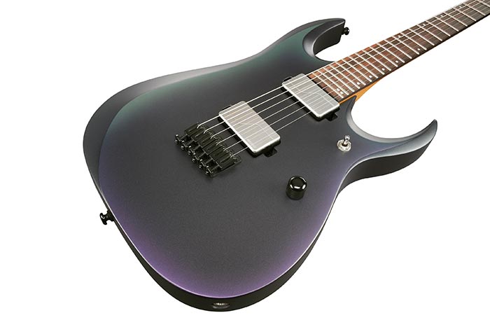 Ibanez Rgd61 Bam Standard 2h Fishman Fluence Modern Eb - Black Aurora Burst Matte - E-Gitarre in Str-Form - Variation 2