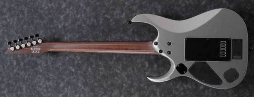 Ibanez Rgd61alet Mgm Axion Label Hh Fishman Fluence Ht Evertune Eb - Metallic Gray Matte - E-Gitarre in Str-Form - Variation 1