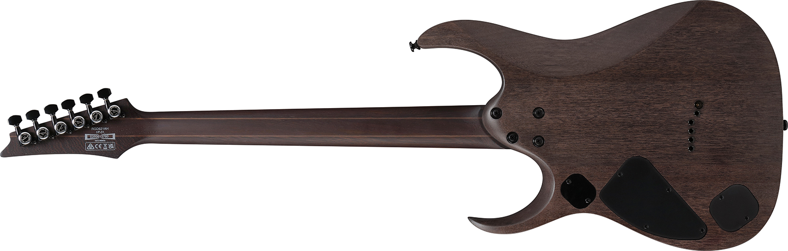 Ibanez Rgd621ah Mnf Iron Label Baryton 2h Dimarzio Ht Eb - Midnight Shade Flat - Bariton E-Gitarre - Variation 1