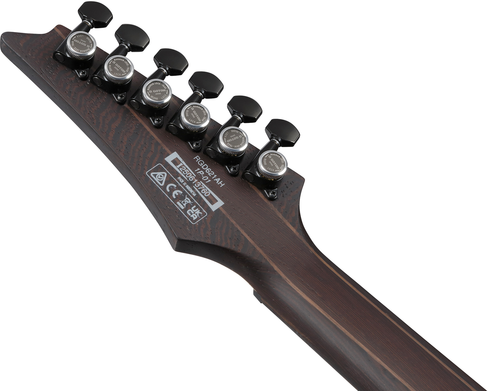 Ibanez Rgd621ah Mnf Iron Label Baryton 2h Dimarzio Ht Eb - Midnight Shade Flat - Bariton E-Gitarre - Variation 4