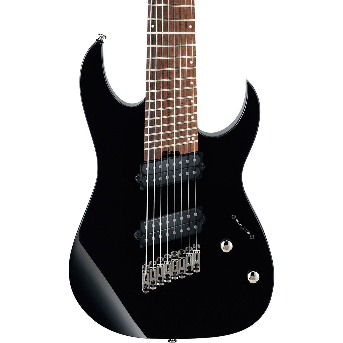 Ibanez Rgms8 Bk 8c Multiscale 2h Ht Jat - Black - Bariton E-Gitarre - Variation 1