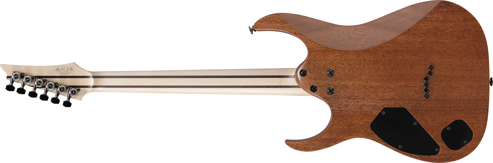 Ibanez Rgr5221r Tfr Prestige Jap 2h Bare Knuckle Ht Rw - Transparent Fluorescent Orange - E-Gitarre in Str-Form - Variation 1