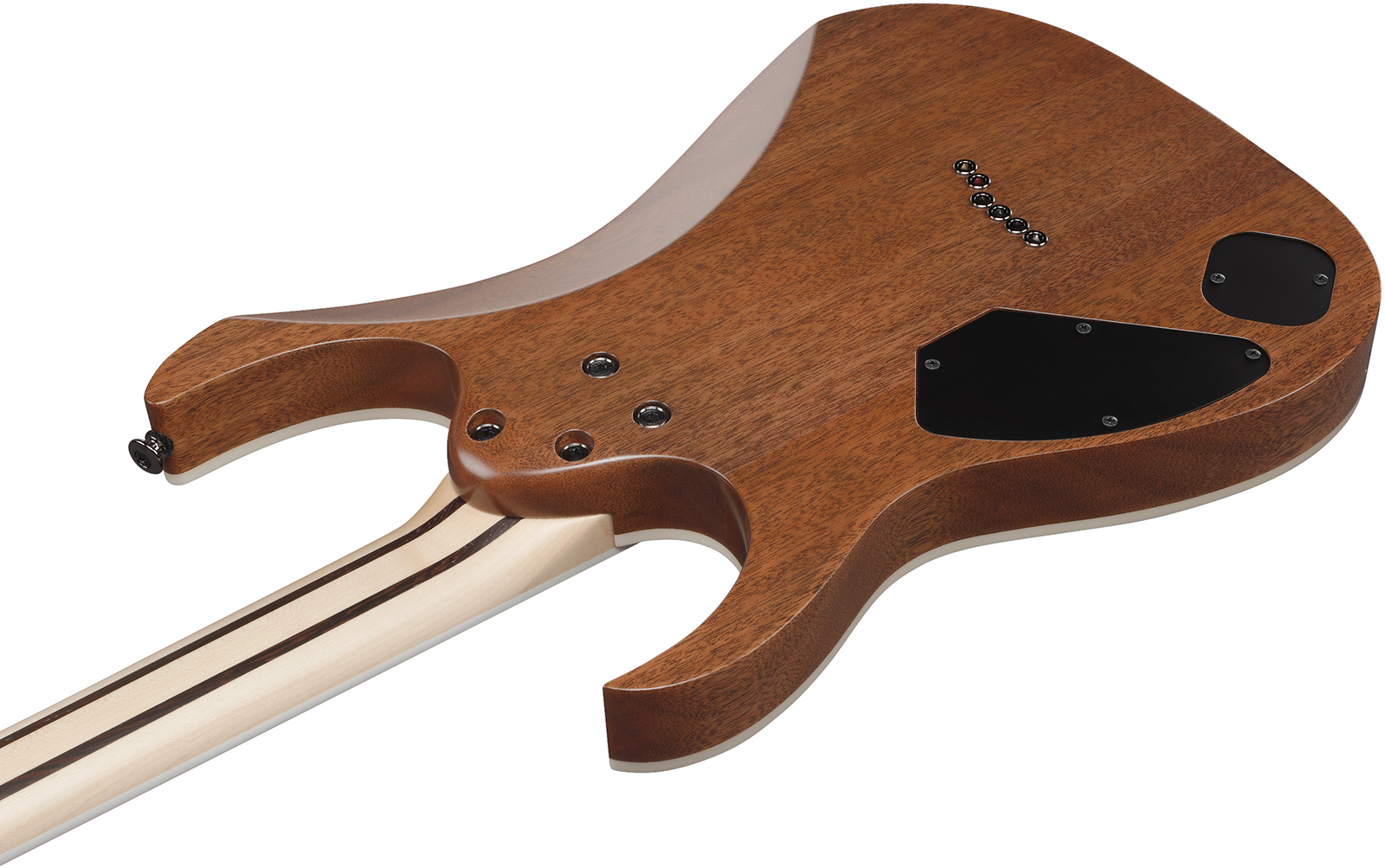 Ibanez Rgr5221r Tfr Prestige Jap 2h Bare Knuckle Ht Rw - Transparent Fluorescent Orange - E-Gitarre in Str-Form - Variation 3