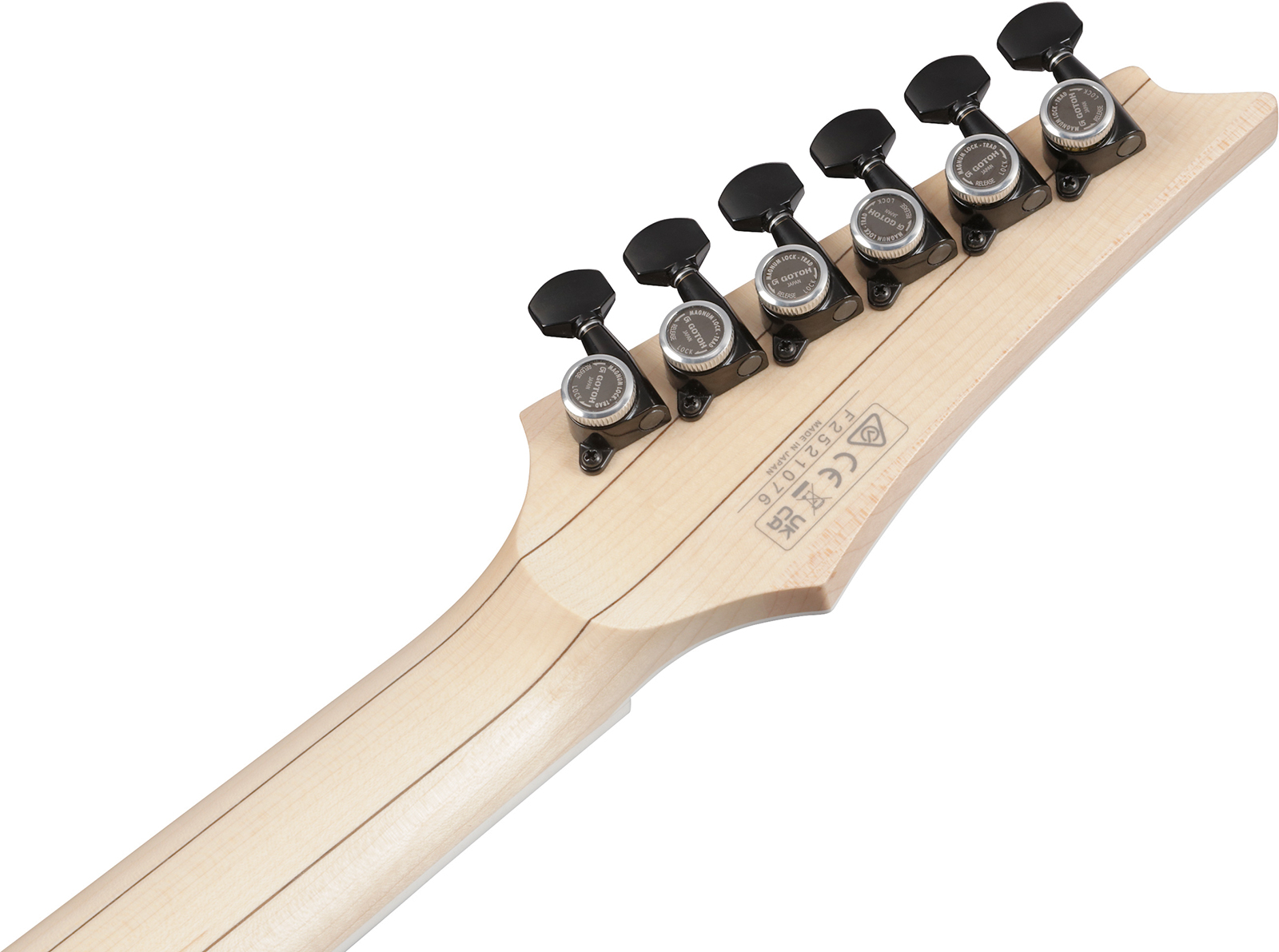 Ibanez Rgr662ahbf Wk Prestige Jap 2h Dimarzio Ht Rw - Weathered Black - E-Gitarre in Str-Form - Variation 4