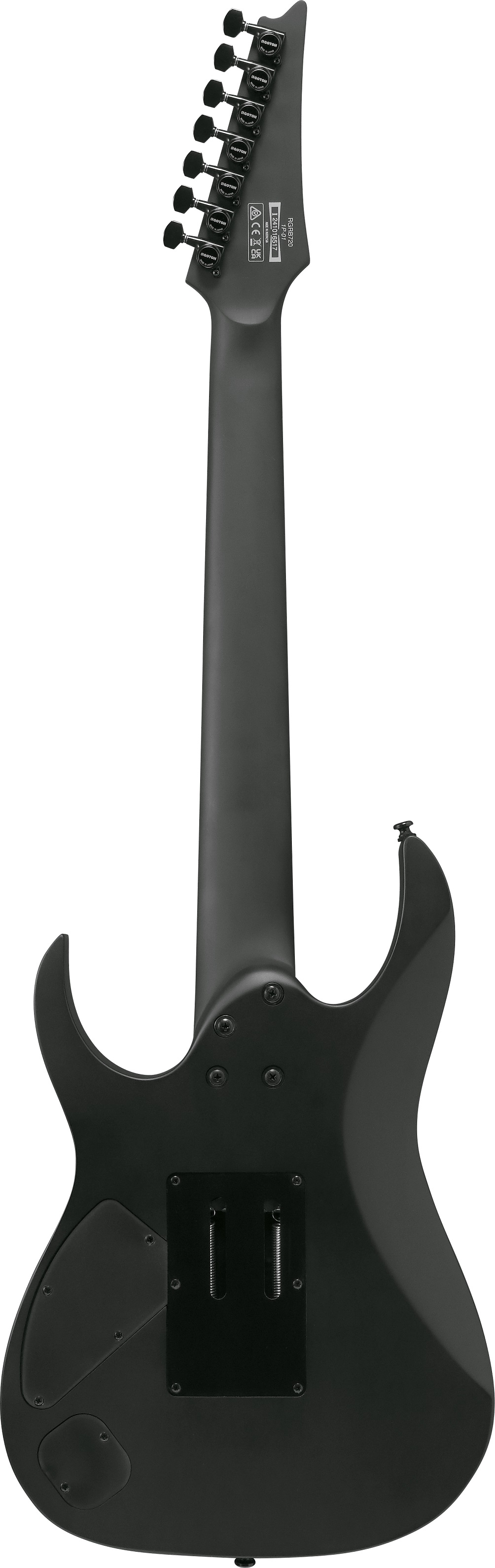 Ibanez Rgrb720bkf Trem Hh Eb - Black Flat - E-Gitarre in Str-Form - Variation 1