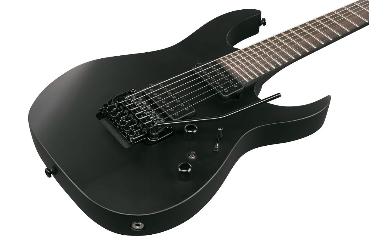 Ibanez Rgrb720bkf Trem Hh Eb - Black Flat - E-Gitarre in Str-Form - Variation 2